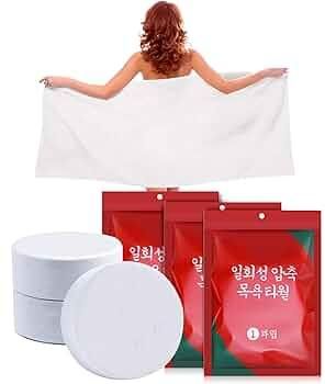 PocketBath Towels – (Portable pocket-size towels) (Pack of 10)